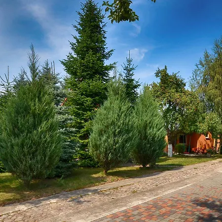 Pleasing Holiday With Swimming Pool Bbq Pond Garden Dom wakacyjny Darłowo